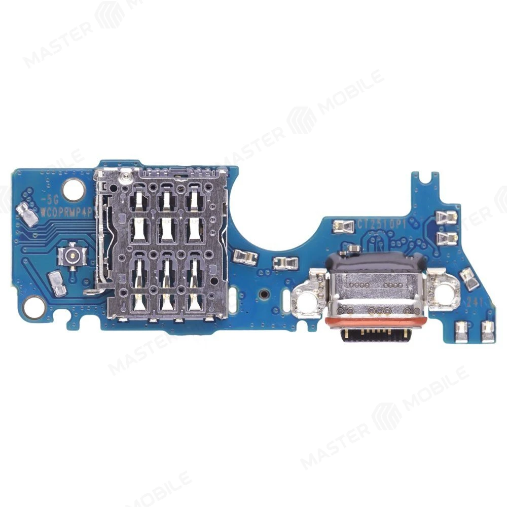 Нижняя плата для Realme 15 Pro (RMX5101) с комп. + разъем зарядки + микрофон + разъем SIM фото №2