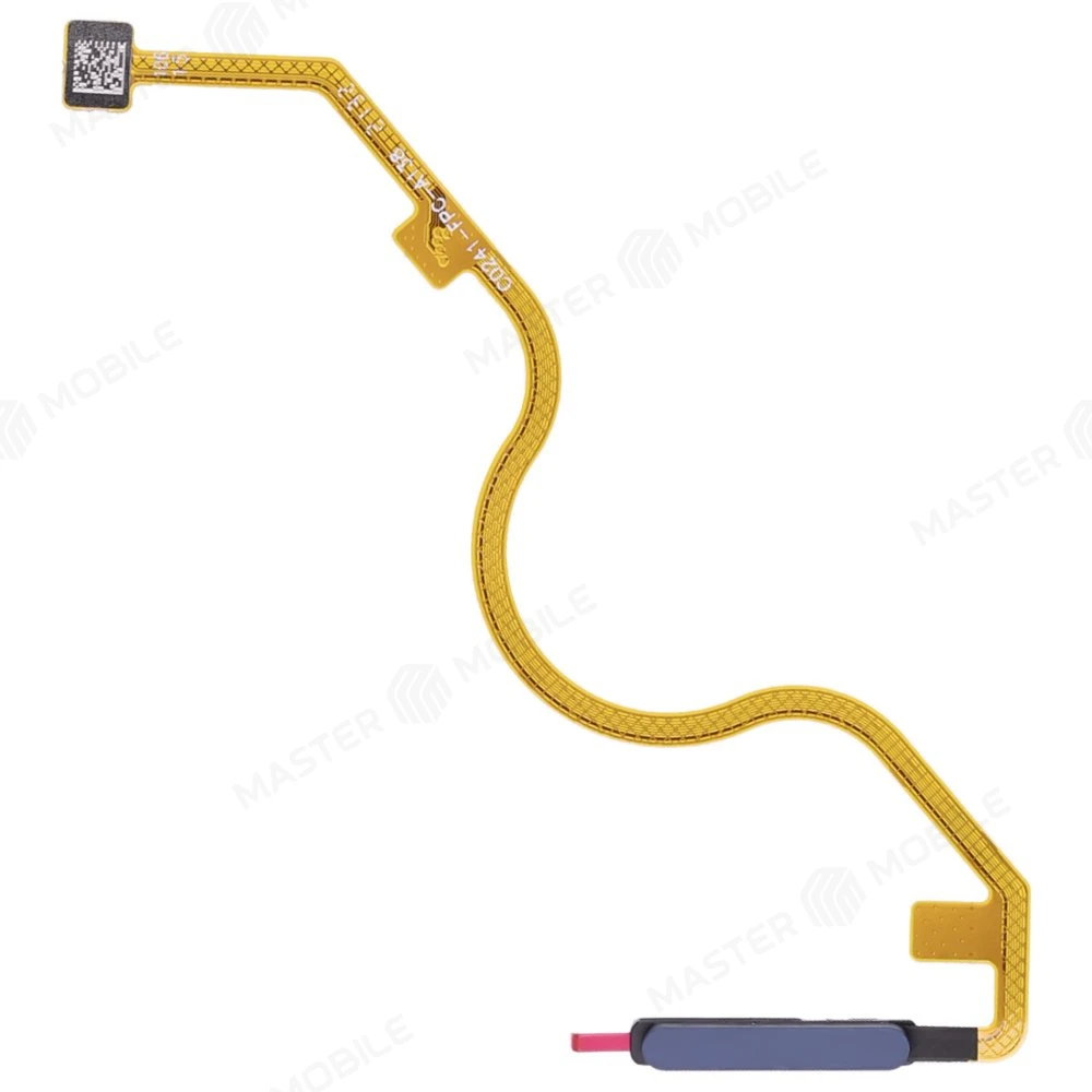 Шлейф для Tecno Spark 8P (KG7n) с комп. + сканер отпечатка пальца (темно-синий)  фото №1