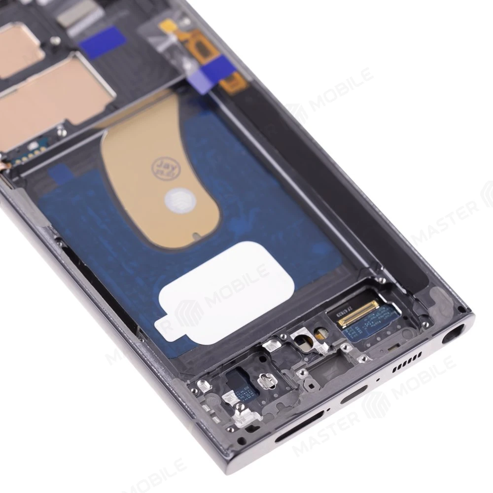 Дисплей для Samsung S918 Galaxy S23 Ultra + тачскрин (зеленый) (в рамке) (OLED) (Full Size) фото №4