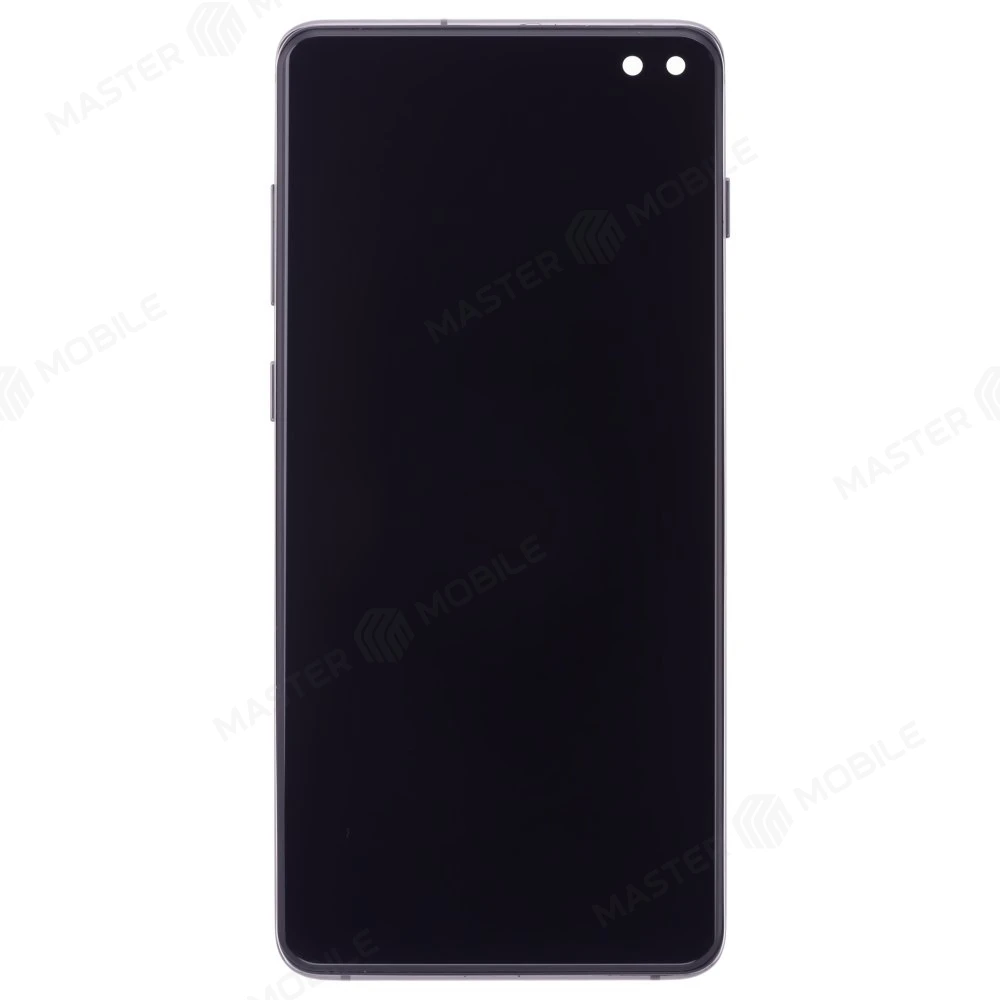 Дисплей для Samsung G975 Galaxy S10+ + тачскрин (черный) (в рамке) (In-Cell)