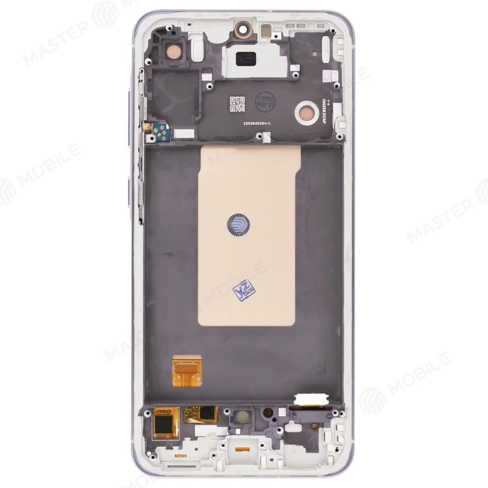 Дисплей для Samsung A566 Galaxy A56 + тачскрин (черный) (в рамке) (OLED) (Full Size) фото №2