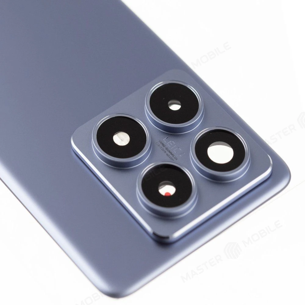 Задняя крышка для Xiaomi 14T Pro (MZB0HH9RU) (синий) (в сборе со стеклом камеры) (ORIG100)  фото №3