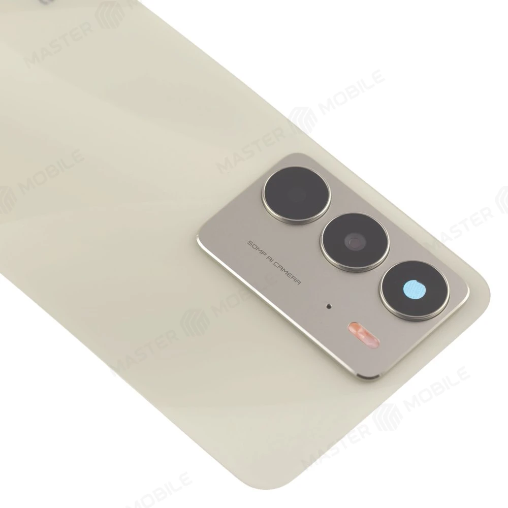 Задняя крышка для Realme C75 (RMX3941) (золотистый) (в сборе со стеклом камеры) фото №3