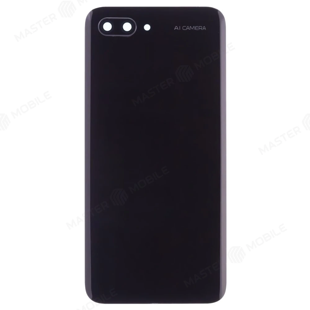 Задняя крышка для Huawei Honor 10 (COL-L29) (черный) (в сборе со стеклом камеры)