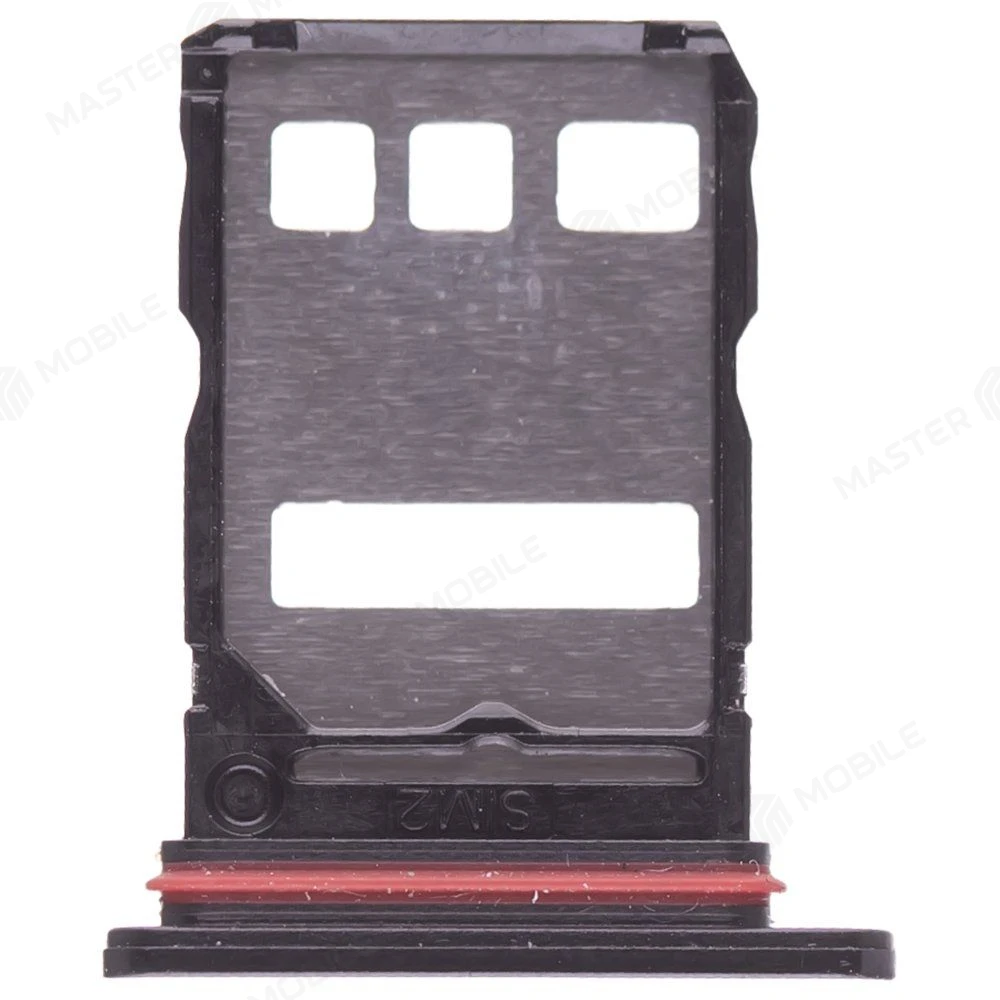 Держатель сим-карты для Huawei Honor 200 Pro (ELP-NX9) (черный) фото №2