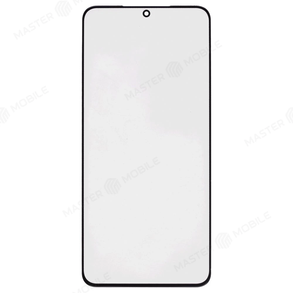 Стекло модуля для Samsung G996 Galaxy S21+ + OCA (черный)