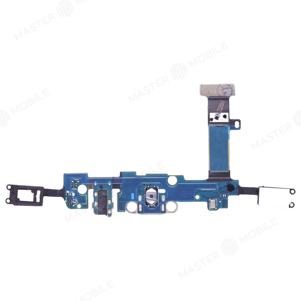 Шлейф для Samsung A310 Galaxy A3 (2016) с комп. (на кнопку Home) + разъем зарядки + разъем гарнитуры + микрофон  фото №2