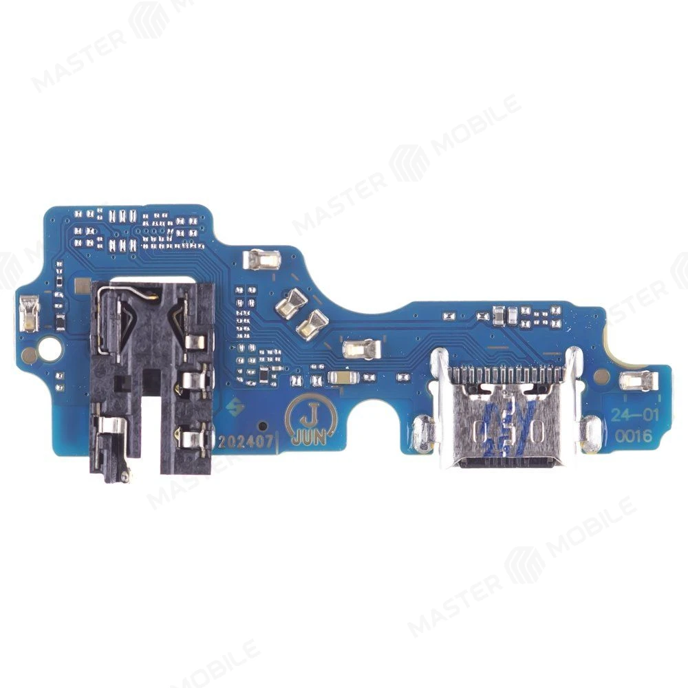 Нижняя плата для Infinix Smart 8 Pro (X6525B) с комп. + разъем зарядки + микрофон фото №2