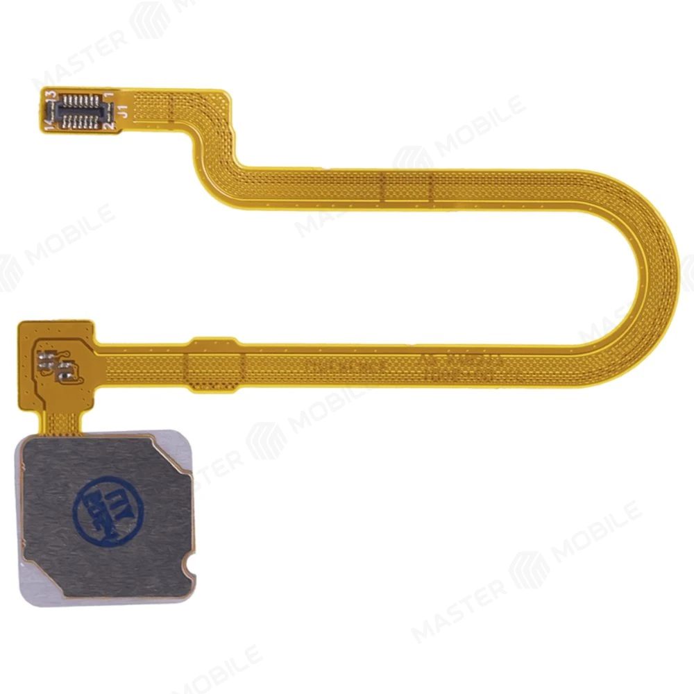 Шлейф для Xiaomi Mi 8 Lite (M1808D2TG) с комп. + сканер отпечатка пальца (синий)  фото №2