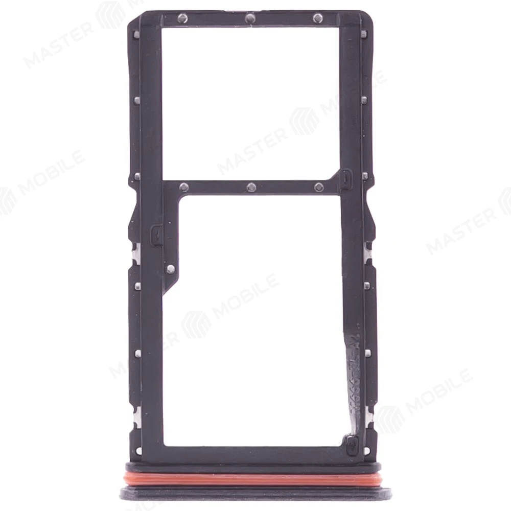 Держатель сим-карты для Realme 10 Pro 5G (RMX3661) (черный) фото №2