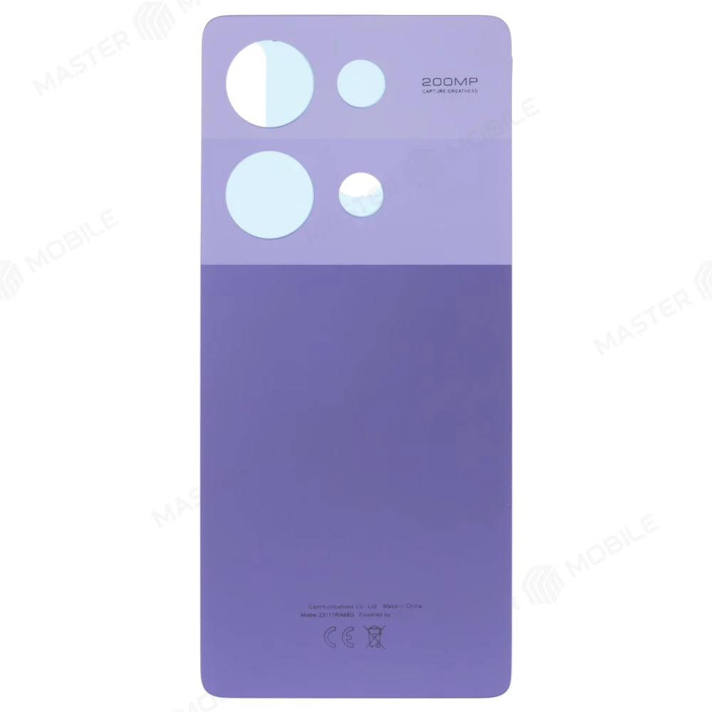 Задняя крышка для Xiaomi Redmi Note 13 Pro 4G (23117RA68G) (фиолетовый)