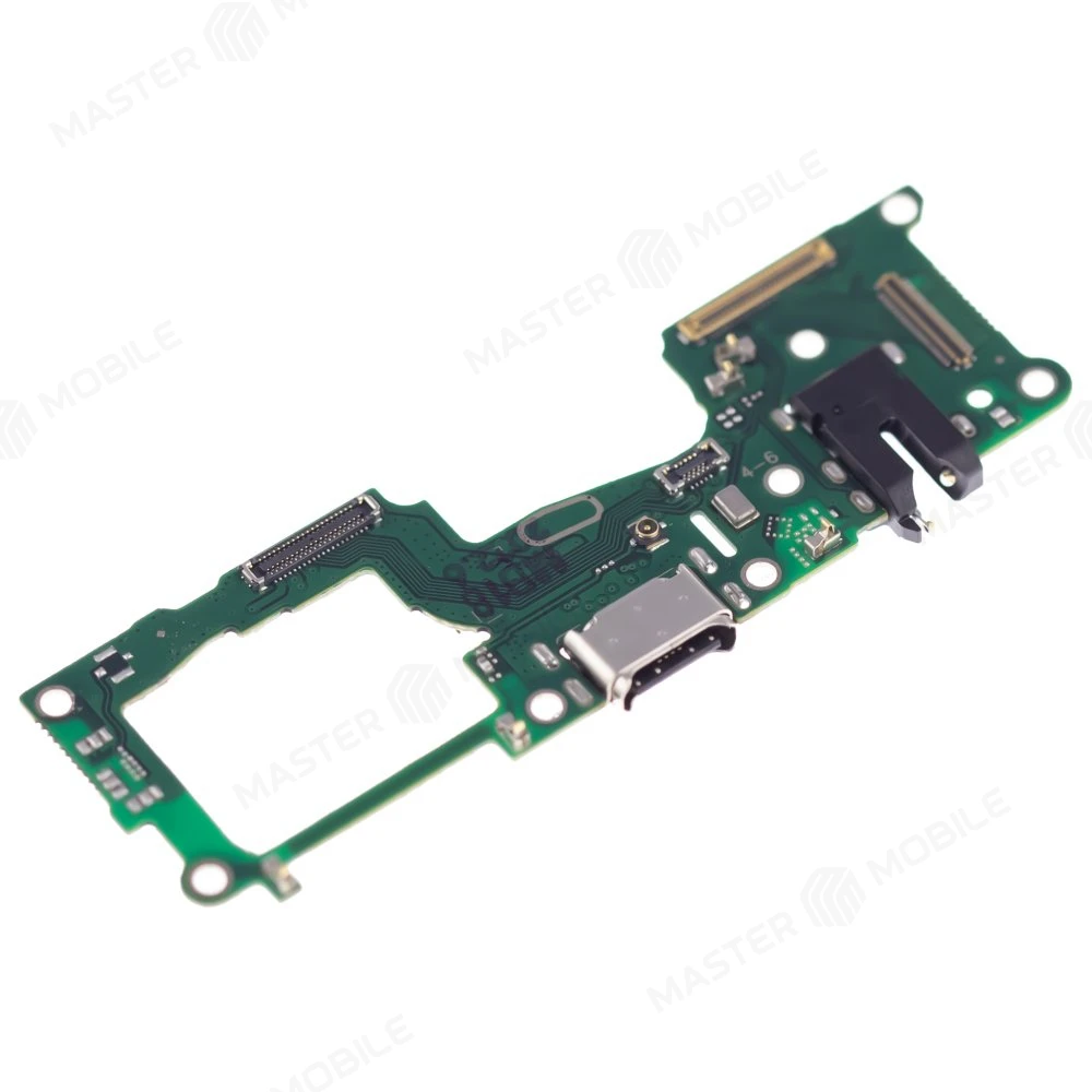 Нижняя плата для Realme 8 4G (RMX3085) / 8 Pro (RMX3081) / OPPO A74 4G (CPH2219) с комп. + разъем зарядки + микрофон фото №3