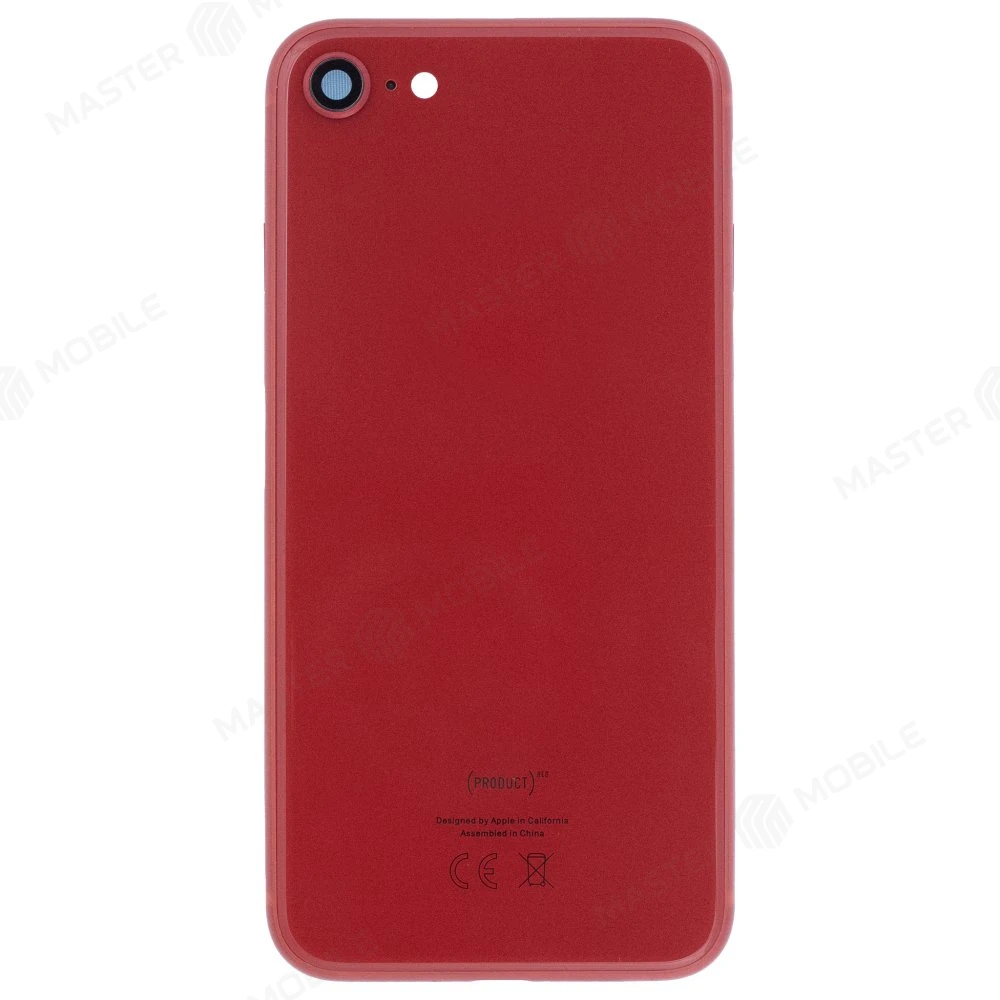 Корпус для Apple iPhone 8 (красный) (Premium)