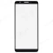 Стекло модуля для Samsung A013 Galaxy A01 Core + OCA (черный)  фото №1
