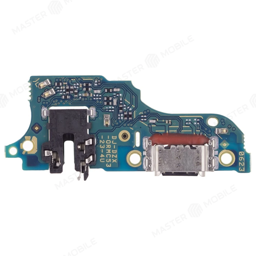 Нижняя плата для Realme C53 (RMX3760) с комп. + разъем зарядки + микрофон фото №2