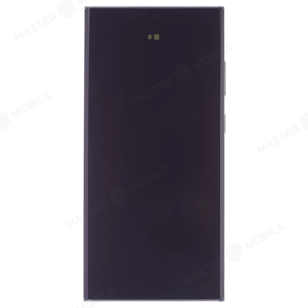 Дисплей для Samsung S918 Galaxy S23 Ultra + тачскрин (зеленый) (в рамке) (ORIG100) (SP) фото №1