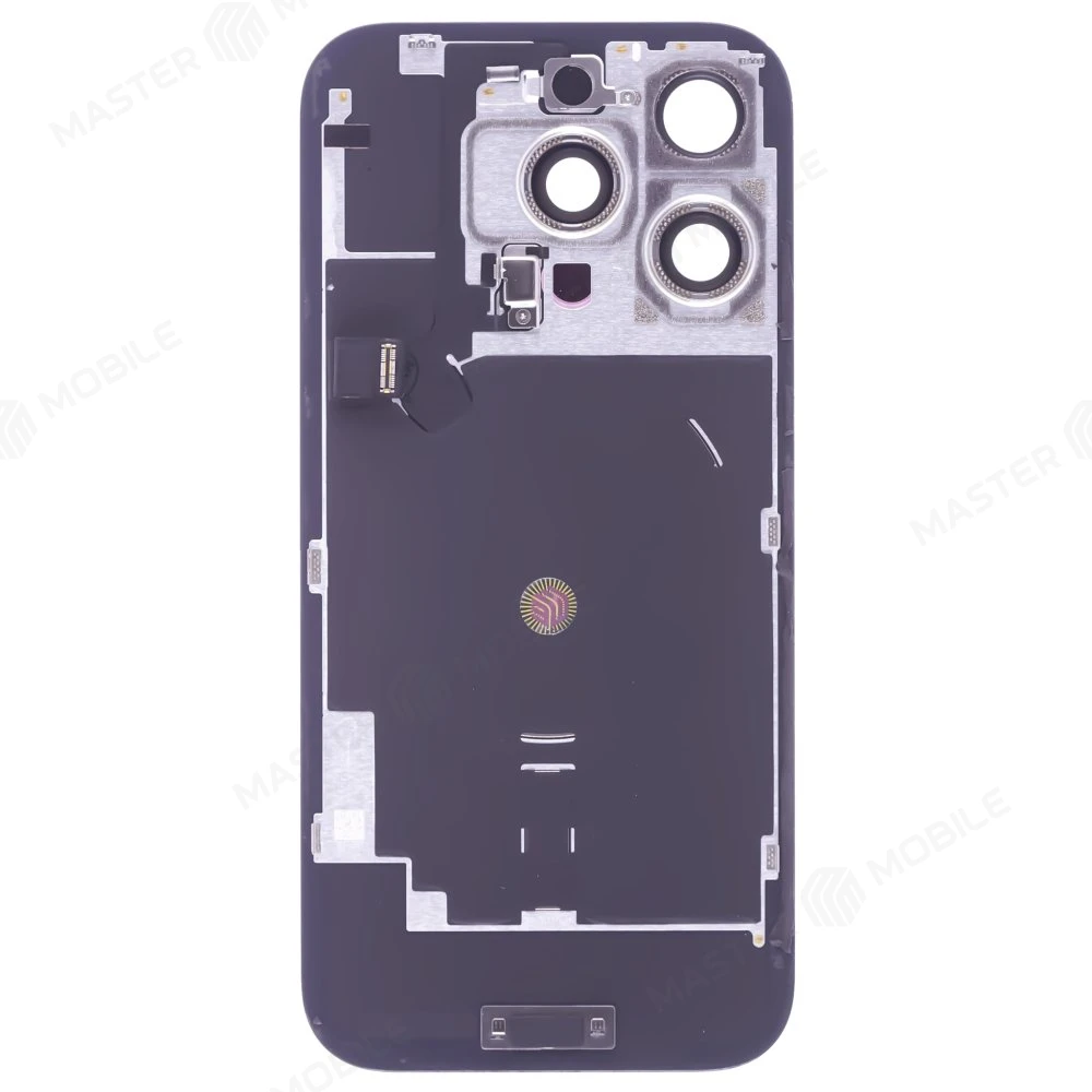 Задняя крышка для Apple iPhone 16 Pro (золотистый) (в сборе) (с разбора) (ORIG100) (возможен дефект ЛКП)  фото №2