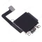 Шлейф для Apple iPhone 15 с комп. + разъем SIM (1 SIM Version) (ORIG100) фото №3