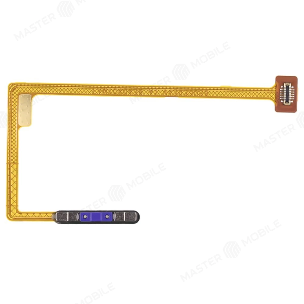 Шлейф для Realme C75 (RMX3941) с комп. + сканер отпечатка пальца (черный) фото №2