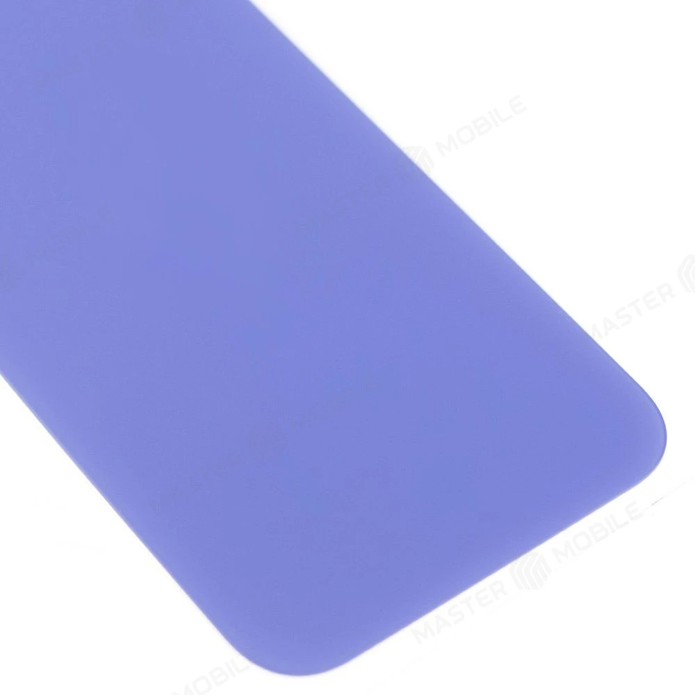 Задняя крышка для Apple iPhone 16 Plus (синий) (в сборе со стеклом камеры и шлейфом) (Premium)  фото №4