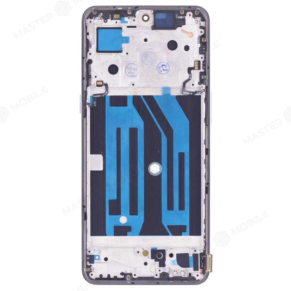 Дисплей для OnePlus 10T (CPH2415) + тачскрин (зеленый) (в рамке) (ORIG100) (SP) фото №2