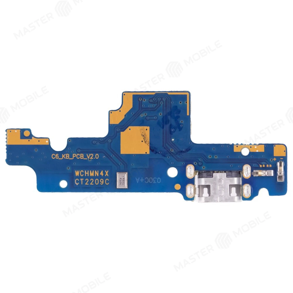 Нижняя плата для Xiaomi Redmi Note 4X с комп. + разъем зарядки + микрофон (узкий коннектор)  фото №2