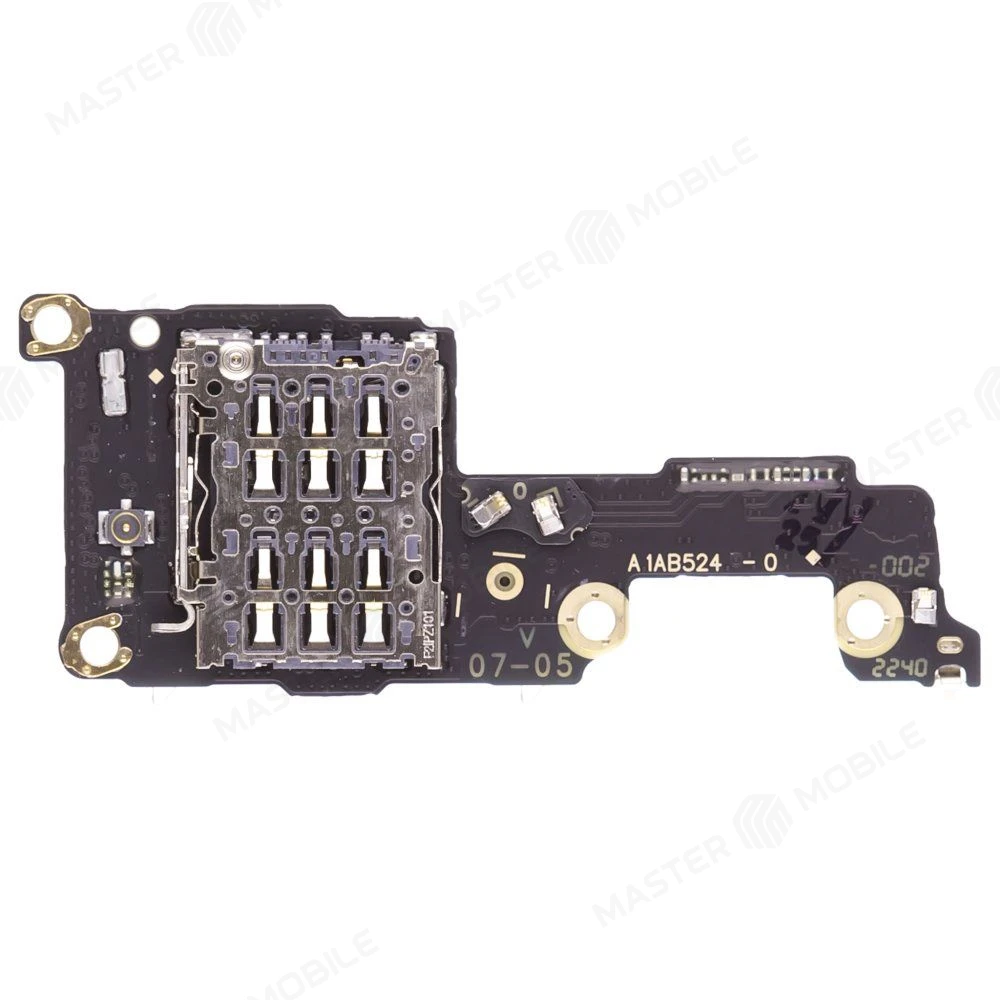 Нижняя плата для Realme 10 Pro+ 5G (RMX3686/RMX3687) с комп. + разъем SIM + микрофон (ORIG100) фото №2