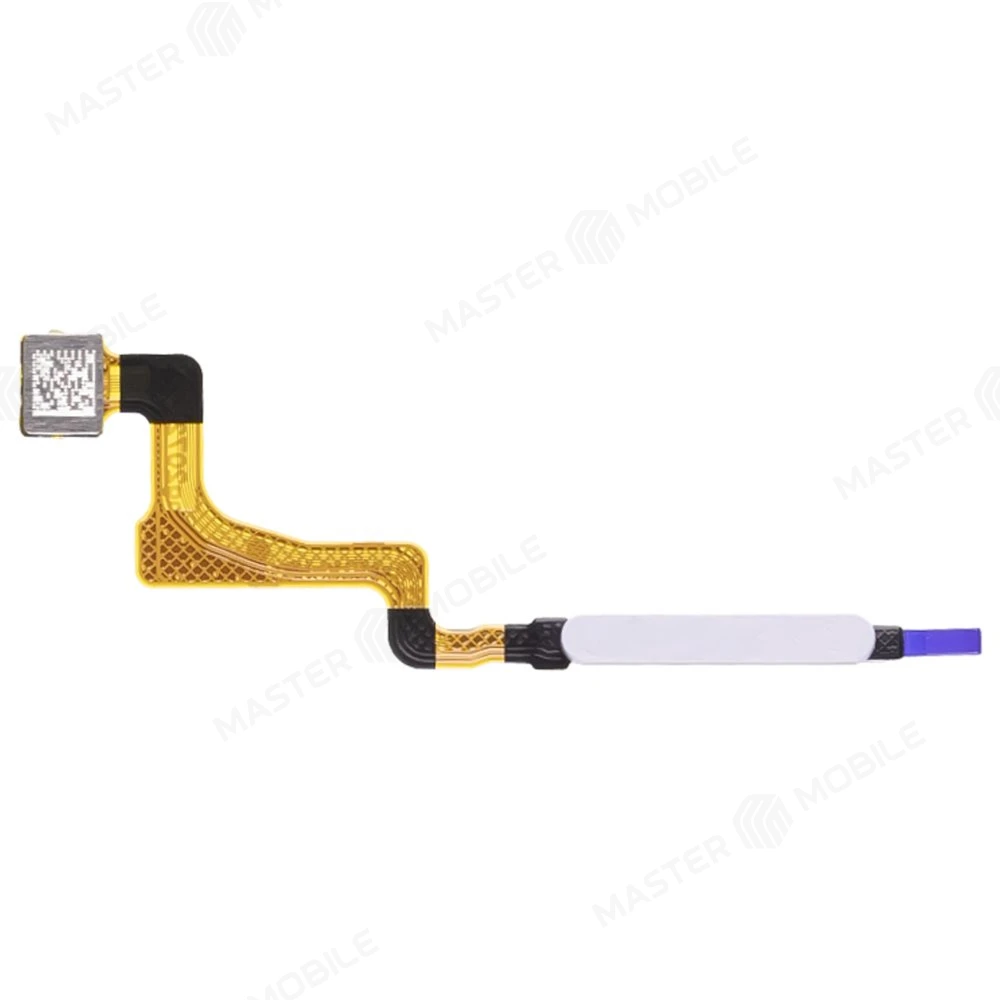 Шлейф для Huawei Nova Y91 (STG-LX1) с комп. + сканер отпечатка пальца (серебристый)  фото №1