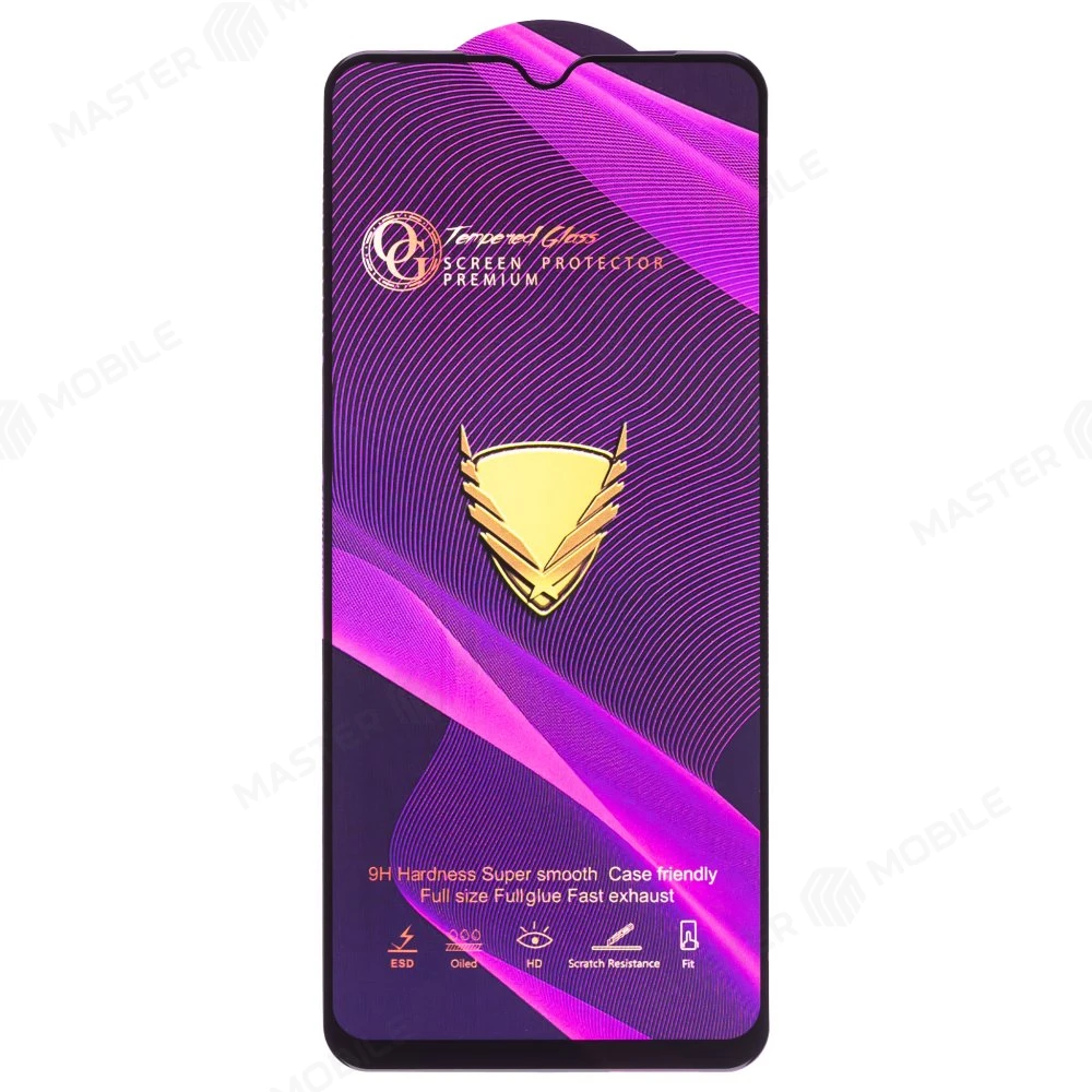 Защитное стекло OG Glass (3 в 1) для Xiaomi Poco X6 (23122PCD1G) / X6 Pro (2311DRK48G) / Redmi Note 13 Pro 5G (2312DRA50C) (черный)