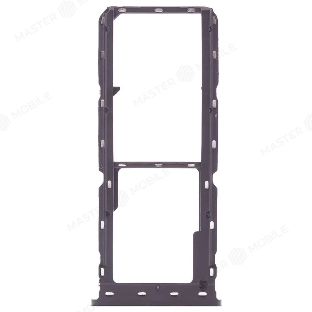 Держатель сим-карты для Realme 9 4G (RMX3521) (черный) фото №2