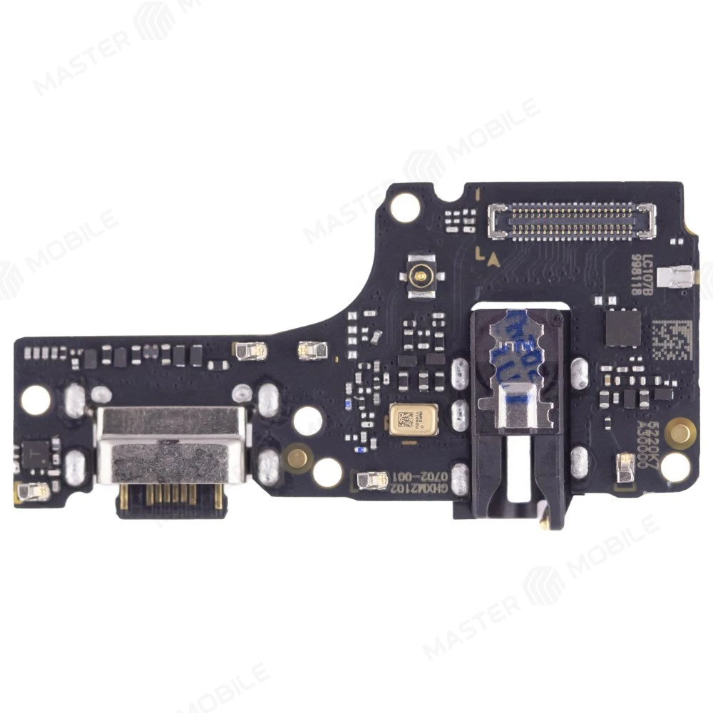 Нижняя плата для Xiaomi Redmi Note 10 4G (M2101K7AG) / Redmi Note 10S (M2101K7BG) / Poco M5s (2207117BPG) с комп. + разъем зарядки + микрофон
