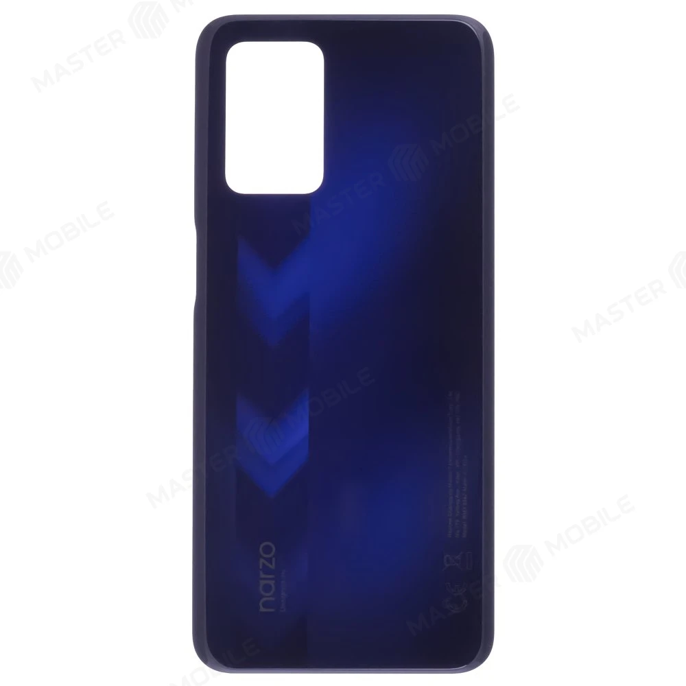Задняя крышка для Realme Narzo 30 5G (RMX3242) (синий) фото №1