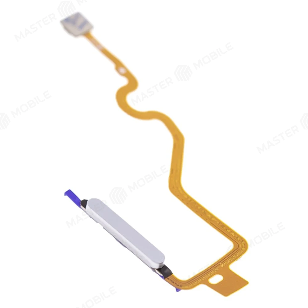 Шлейф для Infinix Smart 9 (X6532) с комп. + сканер отпечатка пальца (серебристый) фото №3