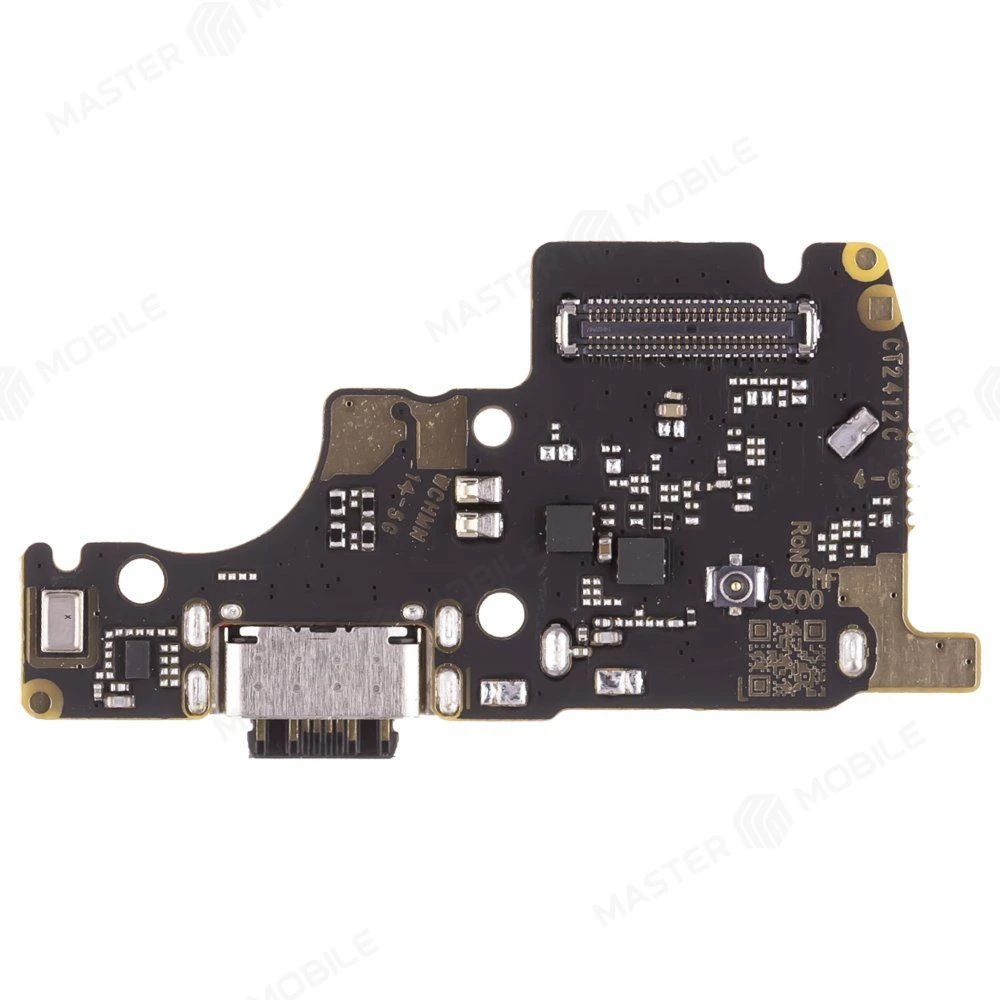 Нижняя плата для Xiaomi Poco M7 Pro 5G (2409FPCC4G) с комп. + разъем зарядки + микрофон + разъем SIM фото №1