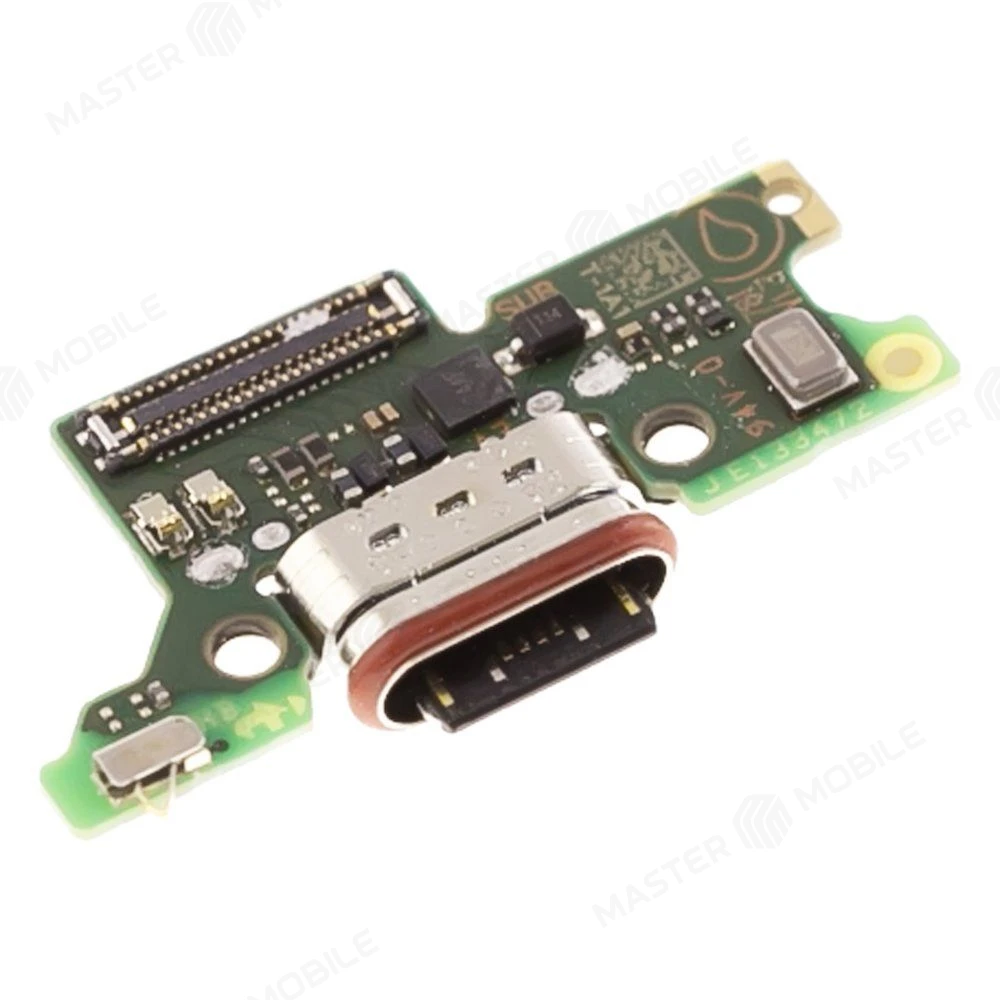 Нижняя плата для Tecno Camon 40 Pro 5G (CM7) с комп. + разъем зарядки + микрофон + разъем SIM (ORIG100) фото №3