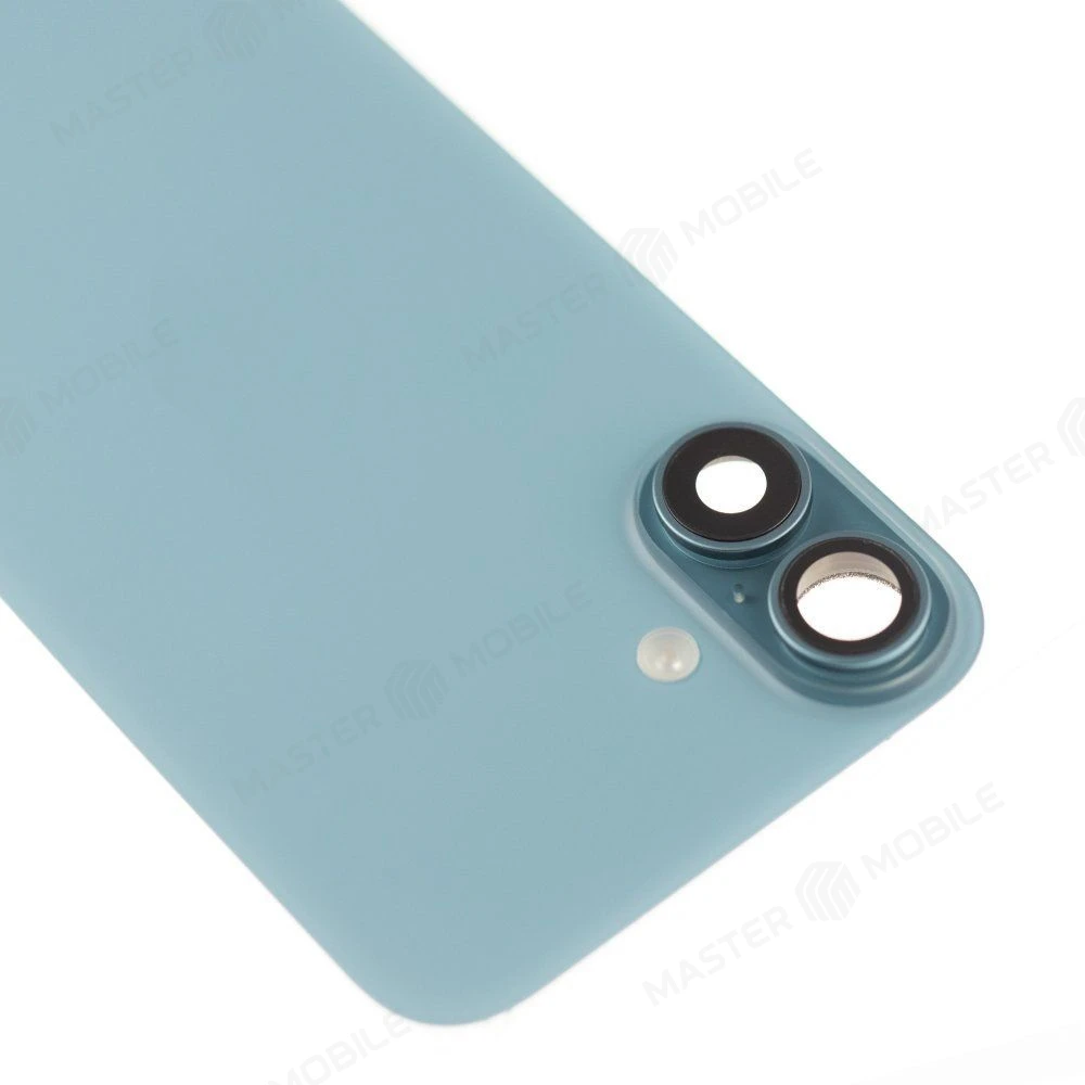 Задняя крышка для Apple iPhone 16 Plus (зеленый) (в сборе) (ORIG100) (Снятый) (возможен дефект ЛКП) фото №3