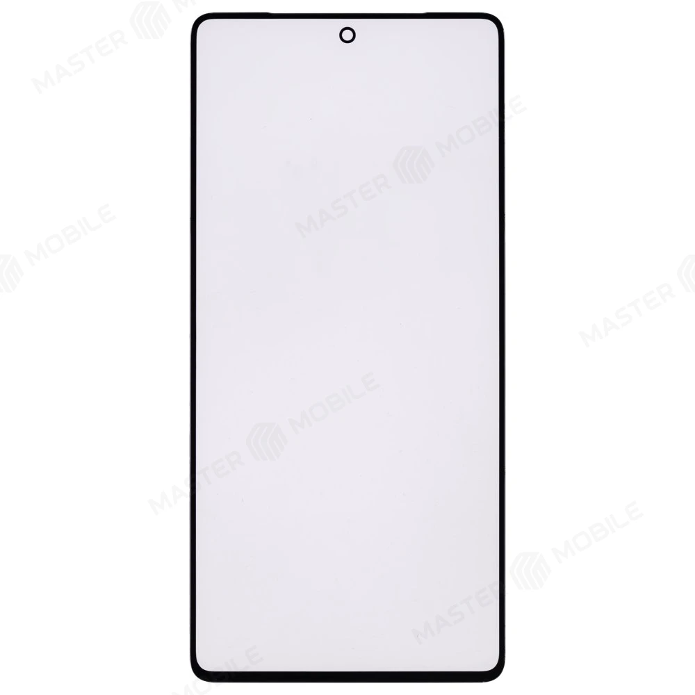 Стекло модуля для Google Pixel 7 Pro (GP4BC/GE2AE/GFE4J) + OCA (черный)