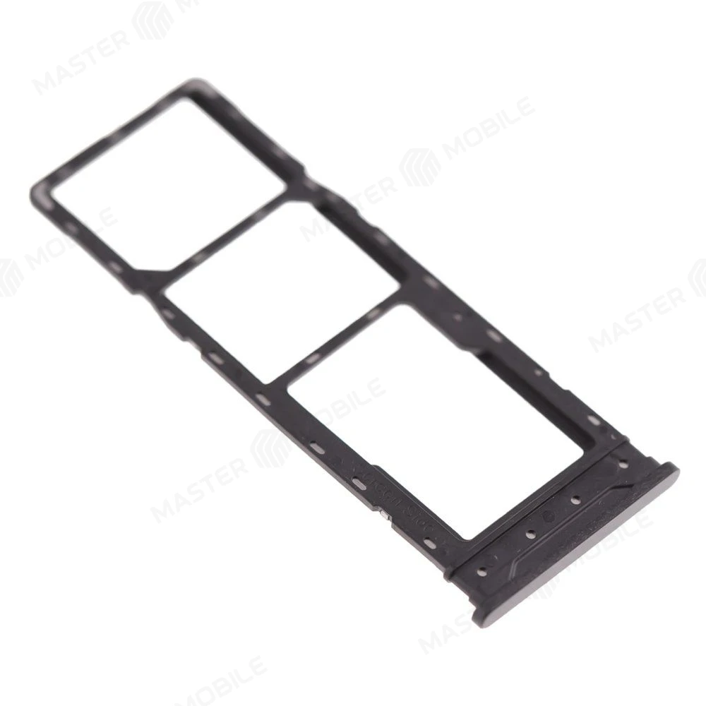 Держатель сим-карты для Tecno Pova 6 Neo 4G (LI6) (черный) фото №3