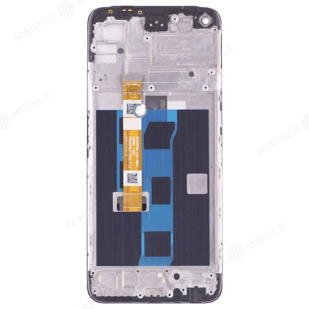 Дисплей для Realme 9i (RMX3491) + тачскрин (черный) (в рамке) (ORIG) фото №2