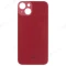 Задняя крышка для Apple iPhone 13 (красный) (с широким отверстием) (Premium) фото №1