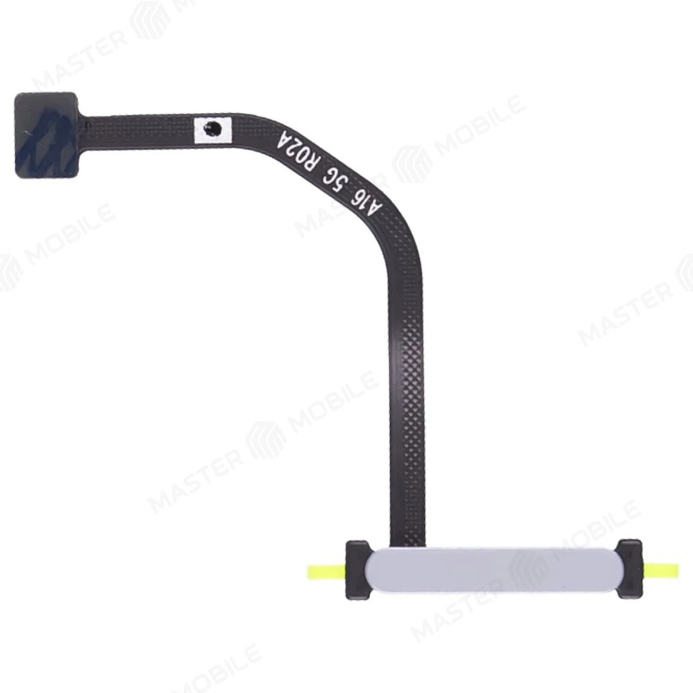 Шлейф для Samsung A166 Galaxy A16 5G с комп. + сканер отпечатка пальца (серебристый) фото №1