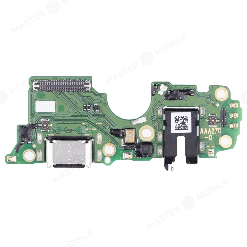 Нижняя плата для OPPO A55 4G (CPH2325) с комп. + разъем зарядки + микрофон (ORIG100)  фото №1