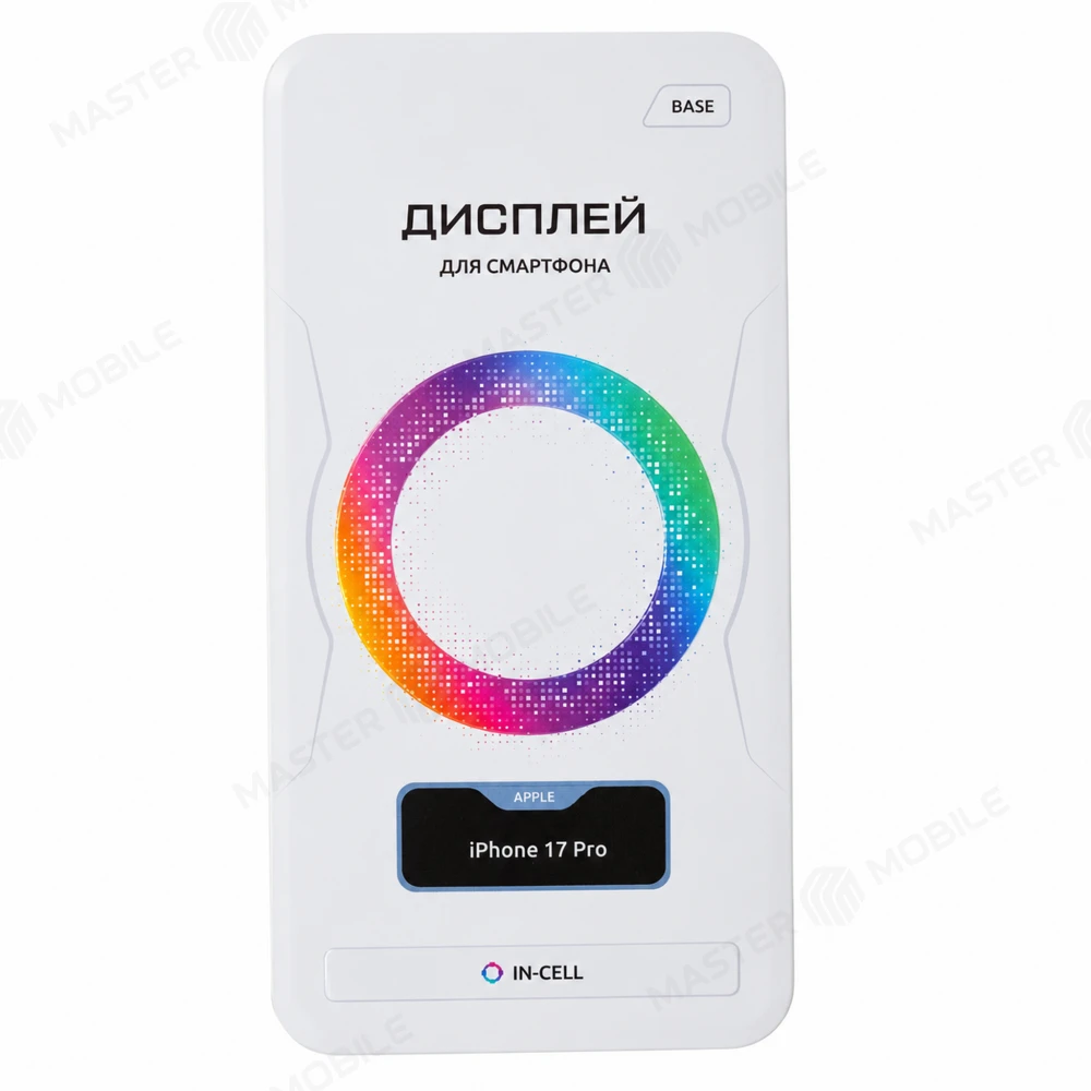 Дисплей для Apple iPhone 17 Pro (SIM + eSIM) / iPhone 17 Pro (eSIM) + тачскрин (черный) (F5ENERGY) (In-Cell) (площадка под IC) (BASE) фото №5