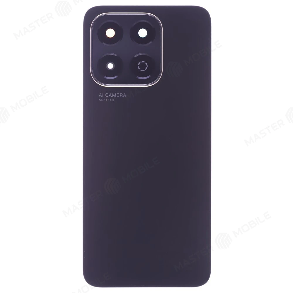 Задняя крышка для Huawei Honor X6b (JDY-LX1) (черный) (в сборе со стеклом камеры)