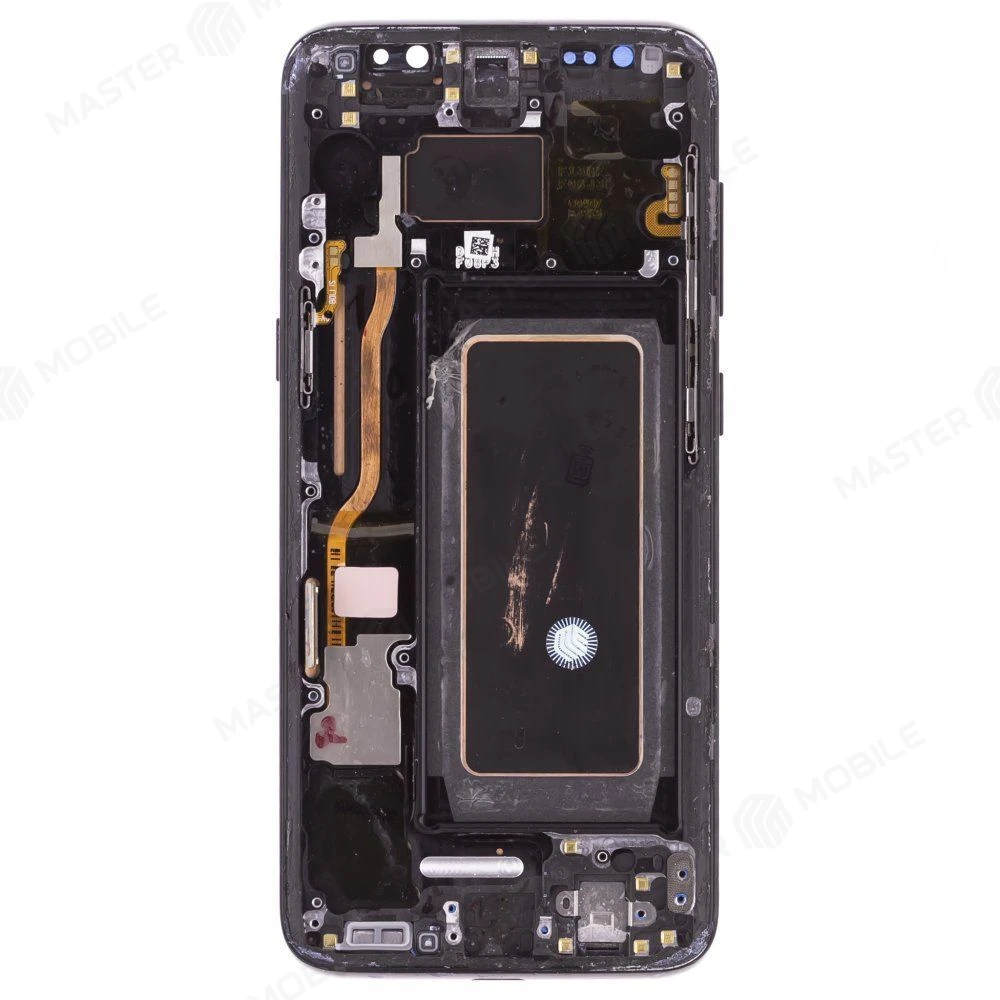 Дисплей для Samsung G950 Galaxy S8 + тачскрин (черный) (в рамке) (ORIG100) (возможен дефект ЛКП) фото №2