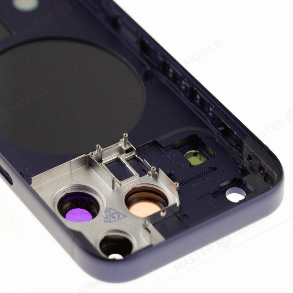 Корпус для Apple iPhone 14 Pro в дизайне Apple iPhone 17 Pro (синий) (Premium) фото №3