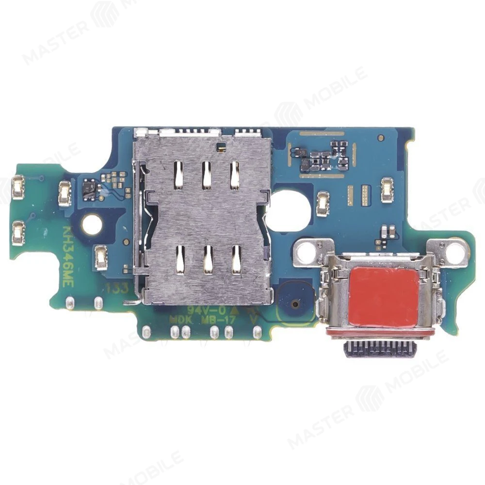 Нижняя плата для Samsung S926 Galaxy S24+ с комп. + разъем зарядки + микрофон фото №2