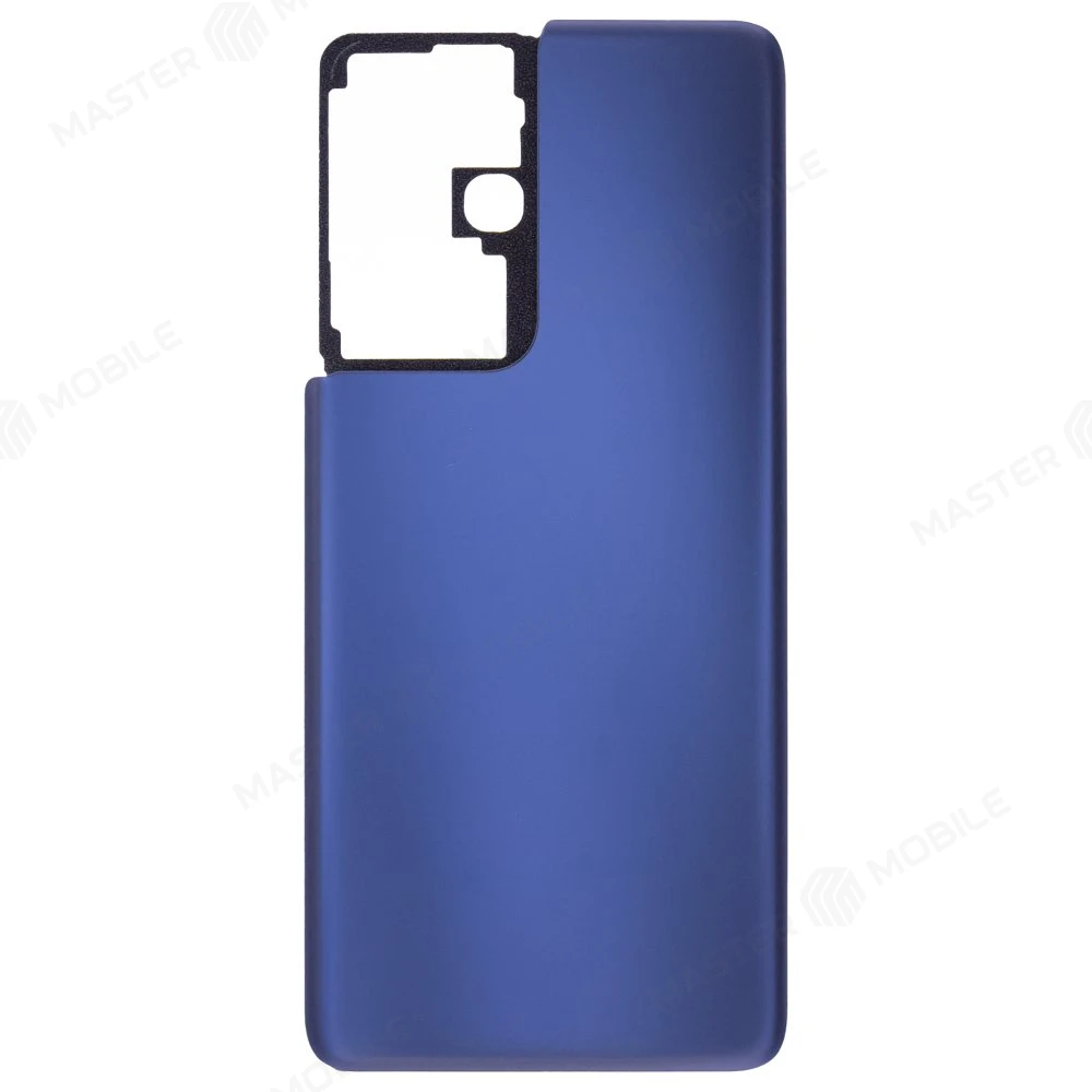 Задняя крышка для Samsung G998 Galaxy S21 Ultra (синий)