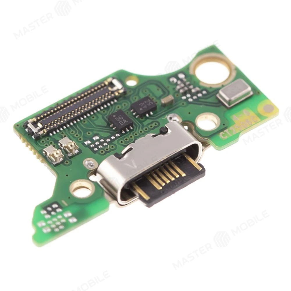 Нижняя плата для Tecno Camon 40 (CM5) с комп. + разъем зарядки + микрофон  фото №3