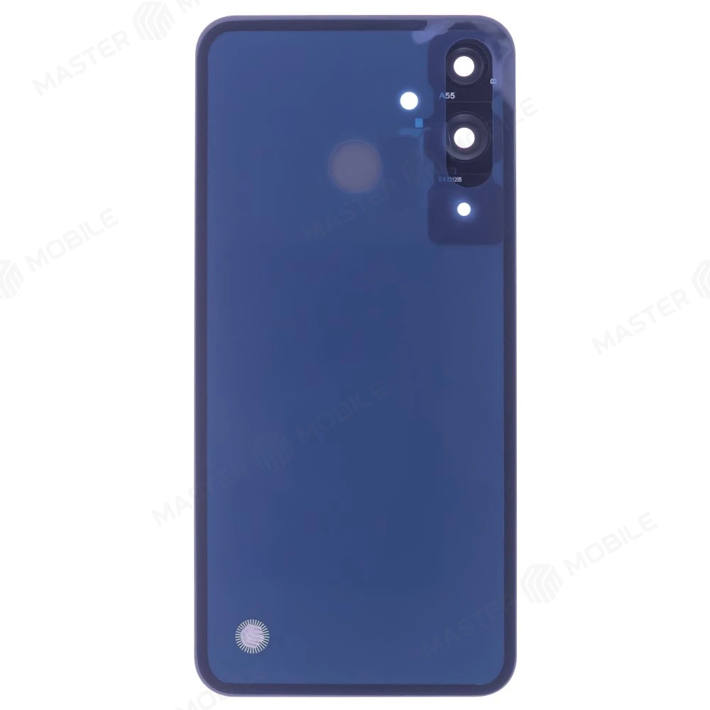 Задняя крышка для Samsung A556 Galaxy A55 5G (черный) (в сборе со стеклом камеры) фото №2